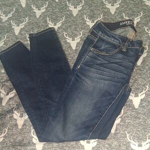 American Eagle Outfitters Dark Wash Skinny Jeans
